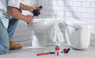 Установка унитаза Апатиты цена 1375 руб.