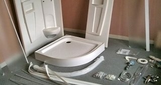Установка душевой кабины Апатиты, цена от 3057 руб.